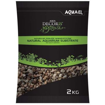 AQUAEL Substrat multicolor sub formă de pietriş pentru acvarii 1,4-2mm