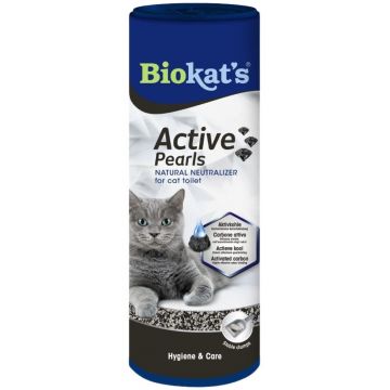 BIOKAT'S Active Pearls, perle de neutralizarea mirosului, pentru litieră 700g