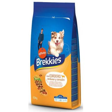 BREKKIES Miel, legume şi cereale, 20kg