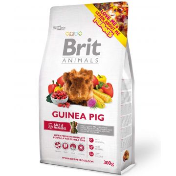 BRIT ANIMALS Guinea pigs, hrană completă pentru Porcuşori de Guineea 300g