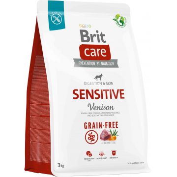 BRIT CARE Grain-free Sensitive, cu Vânat şi Cartofi