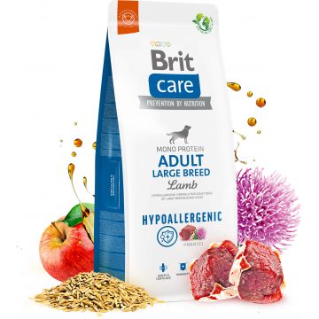 BRIT CARE Hypoallergenic Adult Large Breed, cu Miel şi Orez