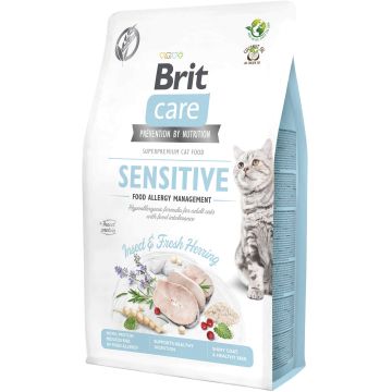 BRIT CARE Insect Food Allergy Management, Hrană uscată pentru pisici