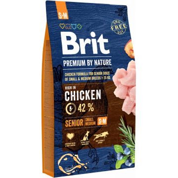 BRIT Premium by Nature SENIOR Small/Medium Breed