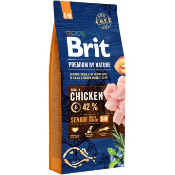 BRIT Premium by Nature SENIOR Small/Medium Breed