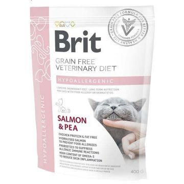 BRIT VD Hypoallergenic pentru pisici, reducerea intoleranţei la hrană