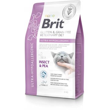BRIT VD Ultra Hypoallergenic pentru pisici, reducerea intoleranţei la hrană