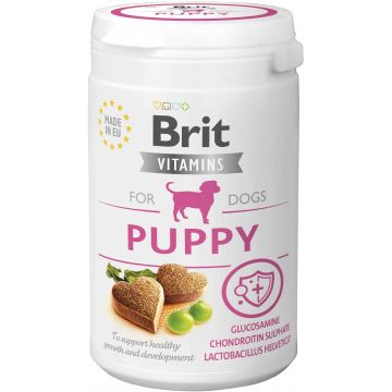 BRIT Vitamins PUPPY, recompensă funcţională semi-umedă pentru căţei 150g