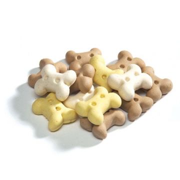 CAMON Biscuiţi pentru câini Animal Farm, formă oase mici, 300g