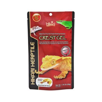 Formula completa sub forma de gel, dedicata reptilelor care se hranesc cu insecte si fructe, HIKARI CRESTGEL, 50g