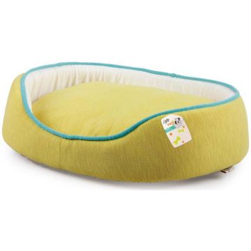 OUTLET ALL FOR PAWS Pups Pat pentru căţeluşi  din pluş Galben, 36x49x13,5cm