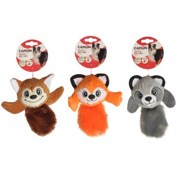 CAMON Jucărie pentru câini, Animale din pluş, cu sunet, div modele, 20 cm