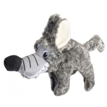 CAMON Jucărie pentru câini Lup, din pluş, cu sunet, lungime 26cm
