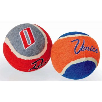 CAMON Jucărie pentru câini Minge Tenis City Colour 8 cm, diverse culori