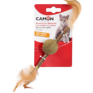 CAMON Jucărie pentru pisici Băţ, cu Silver Vine şi Catnip, 30cm