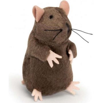 CAMON Jucărie pentru pisici Cârtiţă de pluş, cu microcip, 8cm