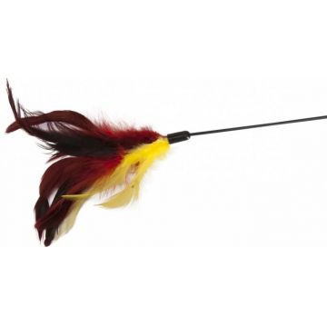 CAMON Jucărie pentru pisici Undiţă cu Pene 66cm