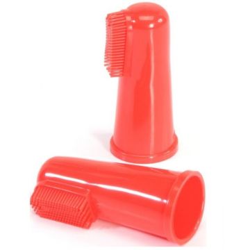 CAMON Periuţă de dinţi pentru câini şi pisici, Degetar
