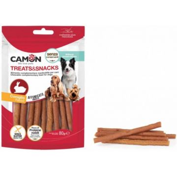 CAMON Recompensă câini Sticks Iepure, pentru câini peste 4 luni, 80g