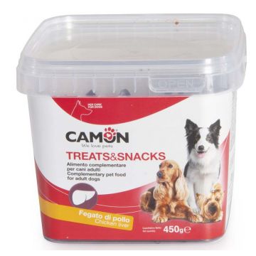 CAMON Recompense câini Snackbox cu ficat, 450g