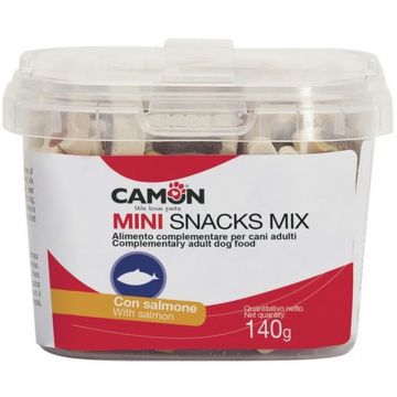 CAMON Recompense pentru câini Snackbox Mini Bones 140g