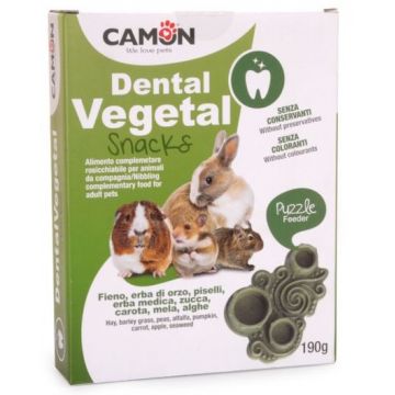 CAMON Recompense pentru rozătoare Dental Vegetal Puzzle, 190g