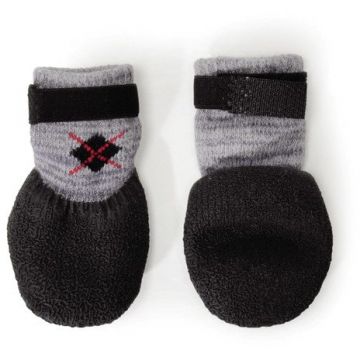 CAMON Şosete pt câini, din bumbac şi talpă din latex, 2 bucăţi