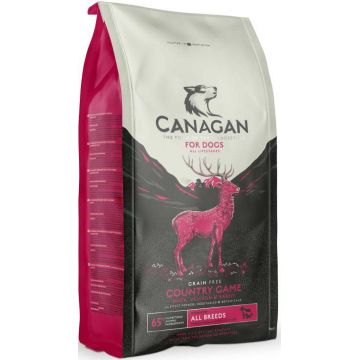 CANAGAN Hrană uscată pentru câini, cu Vânat