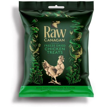 CANAGAN Raw Recompense pentru câini, liofilizate, cu Pui 20g