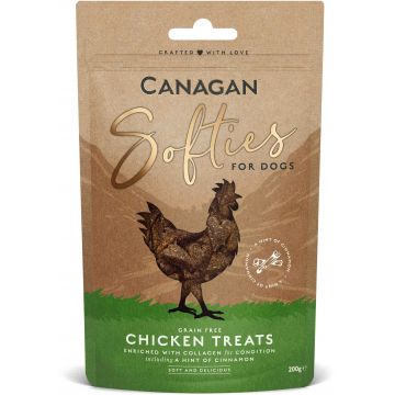 CANAGAN Softies Recompensă pentru câini, cu Pui 200g