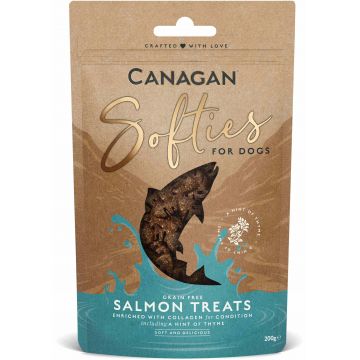 CANAGAN Softies Recompensă pentru câini, cu Somon 200g