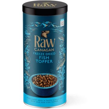 CANAGAN Topper pentru câini, liofilizat, cu Peşte 50g