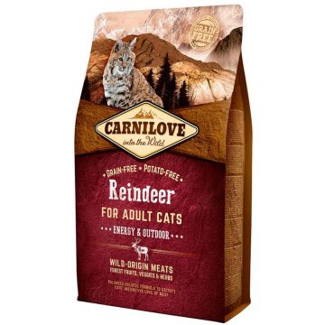 CARNILOVE Energy & Outdoor Ren, fără cereale