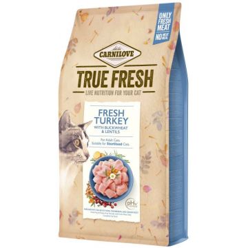 CARNILOVE True Fresh, Curcan, fără cereale şi cartofi