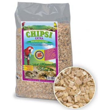 CHIPSI Extra XXL Aşternut granulat pentru păsări şi reptile 10L/3,2kg