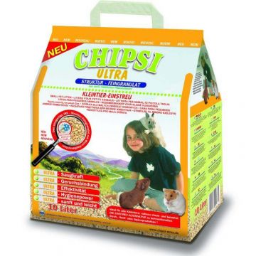 CHIPSI Ultra Aşternut pentru animale mici 10L/4,3kg