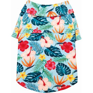 CROCI Cămaşă pentru câini BLUE HAWAII