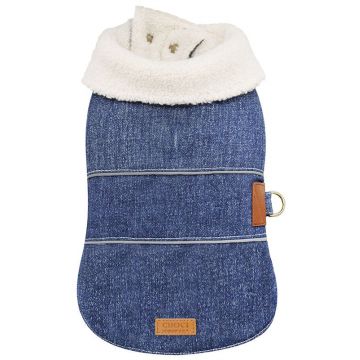 CROCI Haină de iarnă pentru câini, cu guler, BOHO GUY