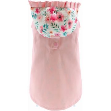 CROCI Pelerină de ploaie impermeabilă Rose Garden pentru câini