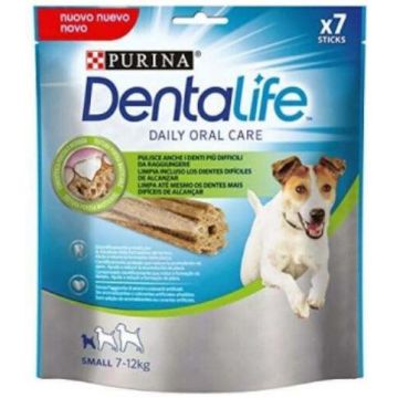 DENTALIFE Recompense pentru câini de talie mică, 7 batoane, 115g