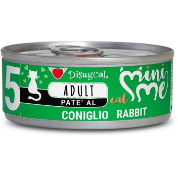 DISUGUAL MINI ME Conservă pentru pisici, pate cu iepure 85g