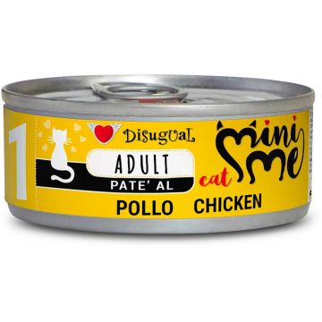 DISUGUAL MINI ME Conservă pentru pisici, pate cu pui 85g