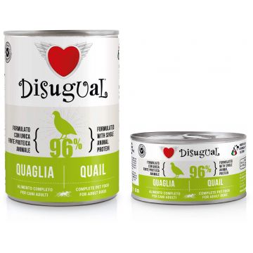 DISUGUAL MONO Dog, pate de prepeliţă