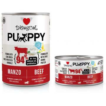 DISUGUAL MONO PUPPY, pate de vită