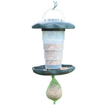 DUVO+ Hrănitor pentru păsări de exterior, telescopic 5x16x6cm