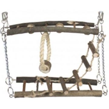 DUVO+ Pod din lemn pentru hamsteri 27x17x7cm