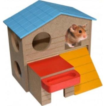 DUVO+ Vilă din lemn pentru hamsteri