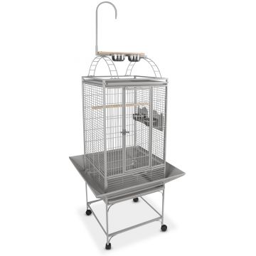 DUVO Volieră pentru papagali Loft Coco, grosime 2,5mm, 50x50x154cm