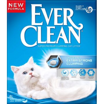EVER CLEAN Extra Strong Clumping Nisip pentru pisici