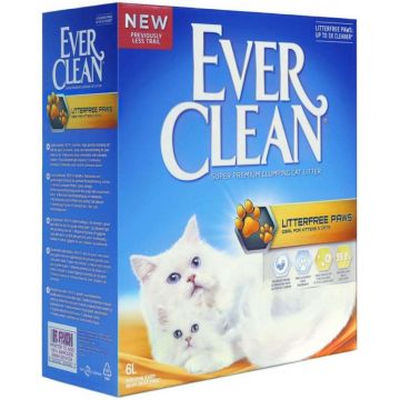 EVER CLEAN Litterfree Paws Nisip pentru pisici